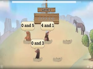 Number Bonds for 5 Whack-a-Mole