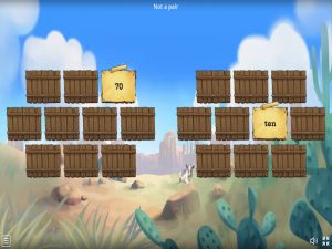Multiple of 10 Number Word Pairs