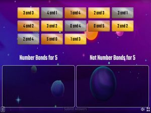 Number Bonds for 5 Sorting