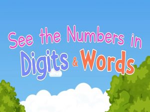 Jack Hartmann Numbers in Digits and Words Song