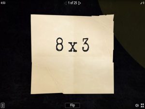 3x Table Flashcards