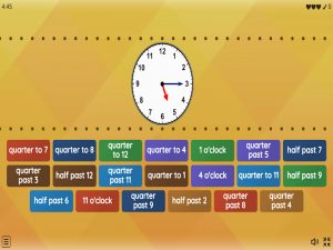 Quarter Hours Find the Match