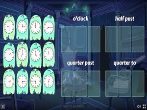 Quarter Hours Sort the Clocks